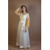 Embroidered Dress "Golden Lotus" plus